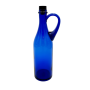 Бутылка 1л, с руч синий