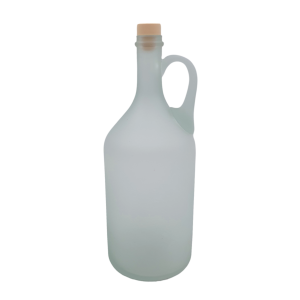 Бутылка 2л с руч прозрач матовая