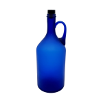 Бутылка 2л с руч синий матовый